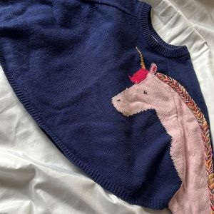 Unicorn sweater size 4t